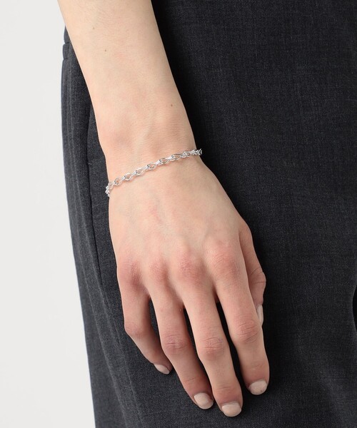 PHILIPPE AUDIBERT シルバーチェーンブレスレット 中古品】Philippe Audibert シルバーチェーンブレスレット