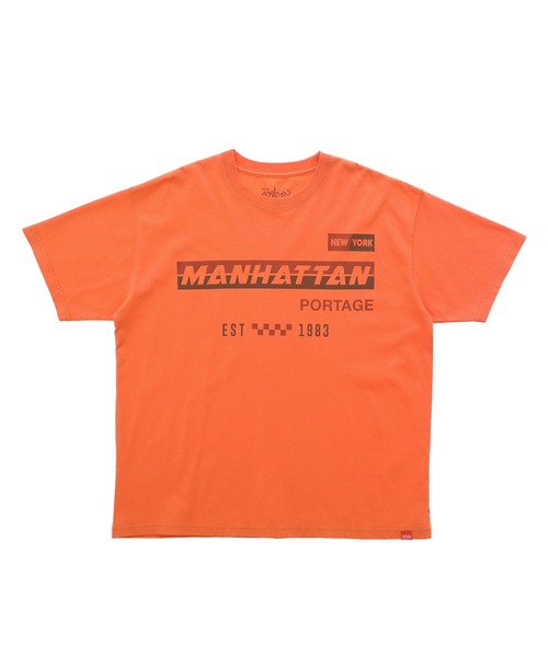 Manhattan Portage（マンハッタンポーテージ）の「S/S Print T-Shirt（Tシャツ/カットソー・メンズ・ホワイト/ブラック・LARGE/SMALL/MEDIUM/X-LARGE）」の3枚目の写真