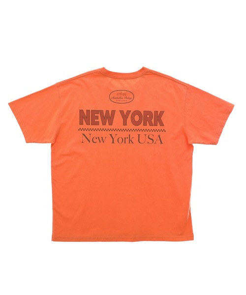 Manhattan Portage（マンハッタンポーテージ）の「S/S Print T-Shirt（Tシャツ/カットソー・メンズ・ホワイト/ブラック・LARGE/SMALL/MEDIUM/X-LARGE）」の5枚目の写真