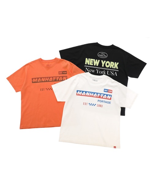Manhattan Portage（マンハッタンポーテージ）の「S/S Print T-Shirt（Tシャツ/カットソー・メンズ・ホワイト/ブラック・LARGE/SMALL/MEDIUM/X-LARGE）」の11枚目の写真