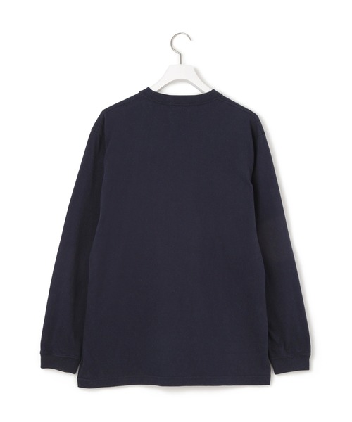 HEAR MY NAME（ヒアマイネーム）の「【HEAR MY NAME（ヒア マイネーム）】LS TEE（Tシャツ/カットソー・レディース・ホワイト/ネイビー・FREE）」の11枚目の写真