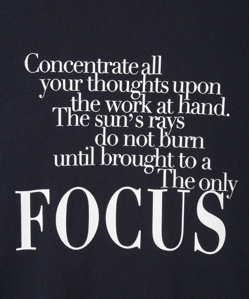 HEAR MY NAME（ヒアマイネーム）の「【HEAR MY NAME（ヒア マイネーム）】LS TEE（Tシャツ/カットソー・レディース・ホワイト/ネイビー・FREE）」の16枚目の写真