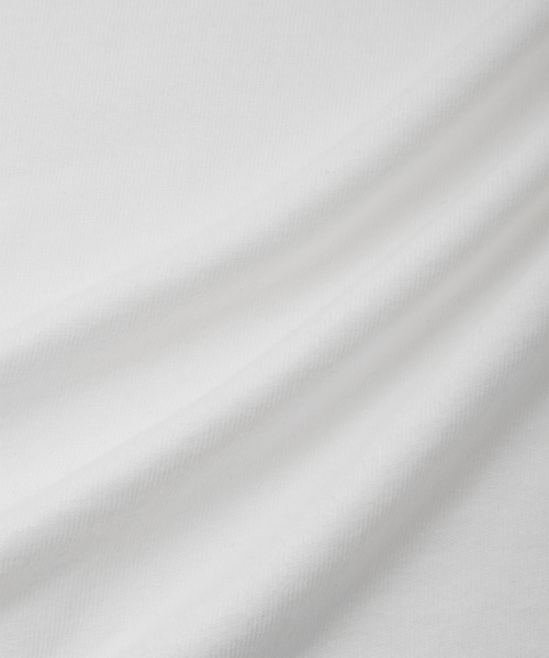 HEAR MY NAME（ヒアマイネーム）の「【HEAR MY NAME（ヒア マイネーム）】LS TEE（Tシャツ/カットソー・レディース・ホワイト/ネイビー・FREE）」の22枚目の写真