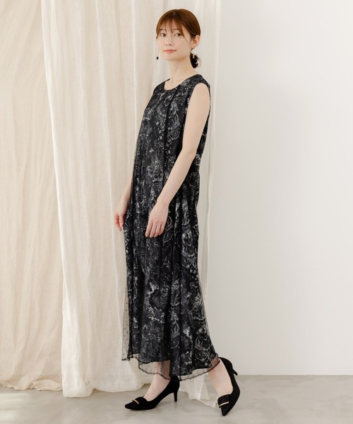 S / île ﻿sile ワンピース STORY 2024年1月号掲載商品］【Lサイズ】ウォッシャブル