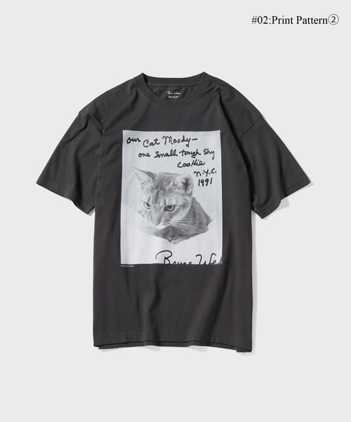 BIOTOP（ビオトープ）の「【Bruce Weber for BIOTOP】 Photo T-shirts 25SS（Tシャツ/カットソー・メンズ・ホワイト系その他/ホワイト/ブラック系その他/ブラック・M/L/XL）」の9枚目の写真