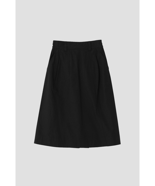 美品 MHL. WASHED COTTON POPLIN スカート セール】WASHED COTTON POPLIN（スカート）｜MHL