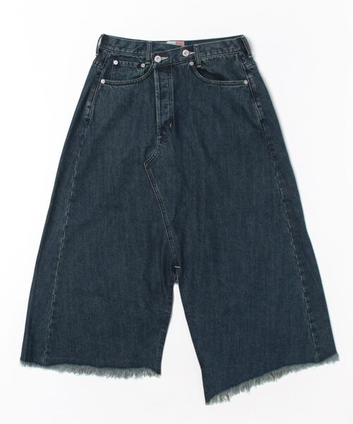 OLD BETTY'S（オールドベティーズ）の「オールドベティーズ【OLD BETTY’S】Denim Remake Long Skirt（デニムスカート・レディース・インディゴブルー・FREE）」の6枚目の写真