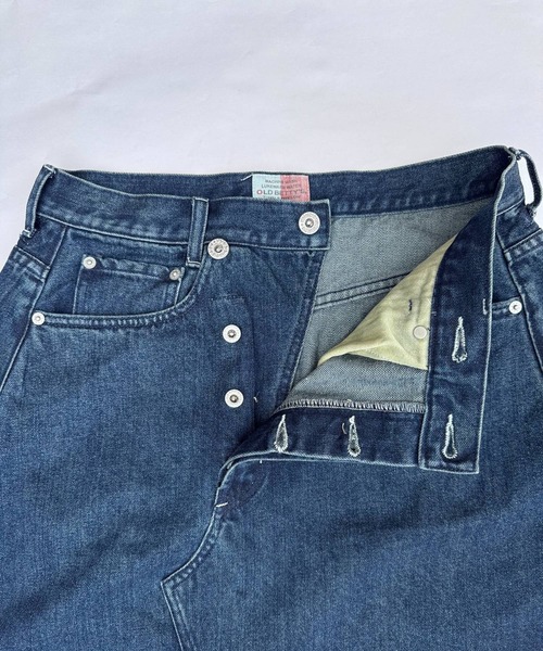 OLD BETTY'S（オールドベティーズ）の「オールドベティーズ【OLD BETTY’S】Denim Remake Long Skirt（デニムスカート・レディース・インディゴブルー・FREE）」の2枚目の写真