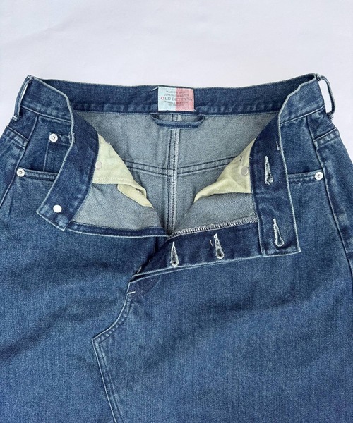 OLD BETTY'S（オールドベティーズ）の「オールドベティーズ【OLD BETTY’S】Denim Remake Long Skirt（デニムスカート・レディース・インディゴブルー・FREE）」の3枚目の写真
