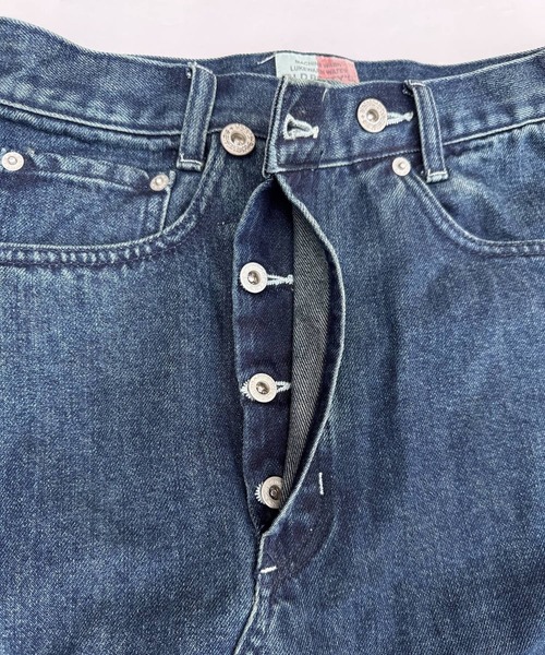 OLD BETTY'S（オールドベティーズ）の「オールドベティーズ【OLD BETTY’S】Denim Remake Long Skirt（デニムスカート・レディース・インディゴブルー・FREE）」の4枚目の写真