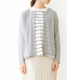 welleg（ウェレッグ）の「UVカット Uネック カーディガン（カーディガン/ボレロ）」