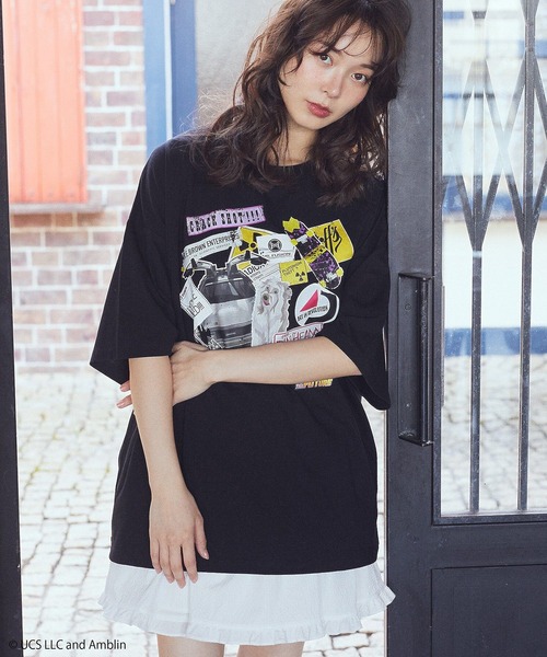earth music&ecology(アースミュージックアンドエコロジー)の「Back to the Future/earth bigT(Tシャツ/カットソー・レディース・A/B・FREE)」の12枚目の写真