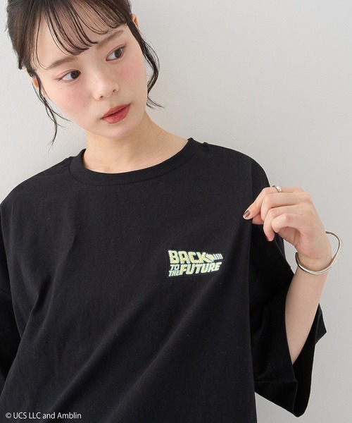 earth music&ecology(アースミュージックアンドエコロジー)の「Back to the Future/earth bigT(Tシャツ/カットソー・レディース・A/B・FREE)」の10枚目の写真