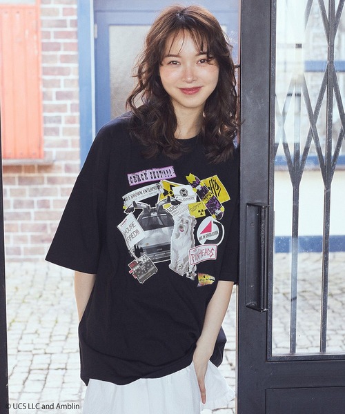 earth music&ecology(アースミュージックアンドエコロジー)の「Back to the Future/earth bigT(Tシャツ/カットソー・レディース・A/B・FREE)」の11枚目の写真