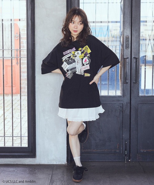 earth music&ecology(アースミュージックアンドエコロジー)の「Back to the Future/earth bigT(Tシャツ/カットソー・レディース・A/B・FREE)」の14枚目の写真