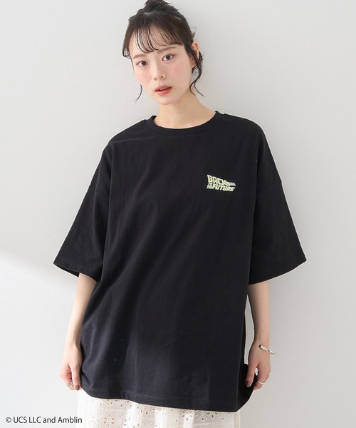 earth music&ecology(アースミュージックアンドエコロジー)の「Back to the Future/earth bigT(Tシャツ/カットソー・レディース・A/B・FREE)」の7枚目の写真