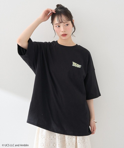 earth music&ecology(アースミュージックアンドエコロジー)の「Back to the Future/earth bigT(Tシャツ/カットソー・レディース・A/B・FREE)」の8枚目の写真