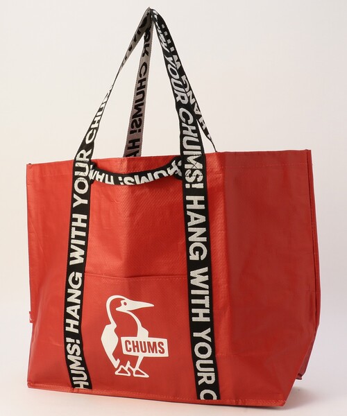 CHUMS(チャムス)の「CHUMS/チャムス Booby Camp Tote M ブービーキャンプトートM(収納ケース)(トートバッグ・メンズ・レッド・ONE SIZE)」の1枚目の写真