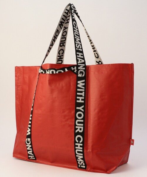 CHUMS(チャムス)の「CHUMS/チャムス Booby Camp Tote M ブービーキャンプトートM(収納ケース)(トートバッグ・メンズ・レッド・ONE SIZE)」の8枚目の写真