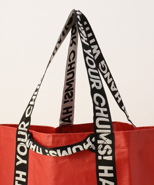 CHUMS(チャムス)の「CHUMS/チャムス Booby Camp Tote M ブービーキャンプトートM(収納ケース)(トートバッグ・メンズ・レッド・ONE SIZE)」の6枚目の写真