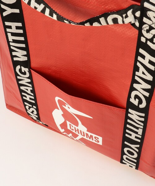 CHUMS(チャムス)の「CHUMS/チャムス Booby Camp Tote M ブービーキャンプトートM(収納ケース)(トートバッグ・メンズ・レッド・ONE SIZE)」の3枚目の写真
