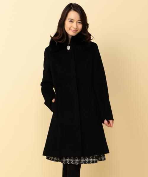 any SiS（エニィスィス）の「ジュエルアンゴラ コート（その他アウター  