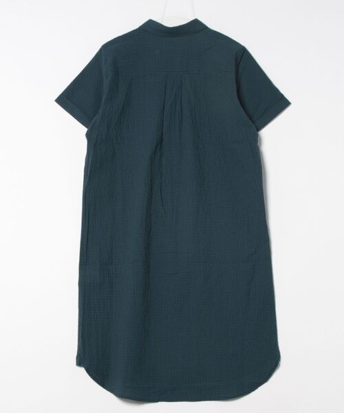 Arnold Palmer（アーノルドパーマー）の「ギンガムチェック シャツワンピース（シャツワンピース・レディース・グリーン/ブラック/ネイビー・S/M/L）」の4枚目の写真