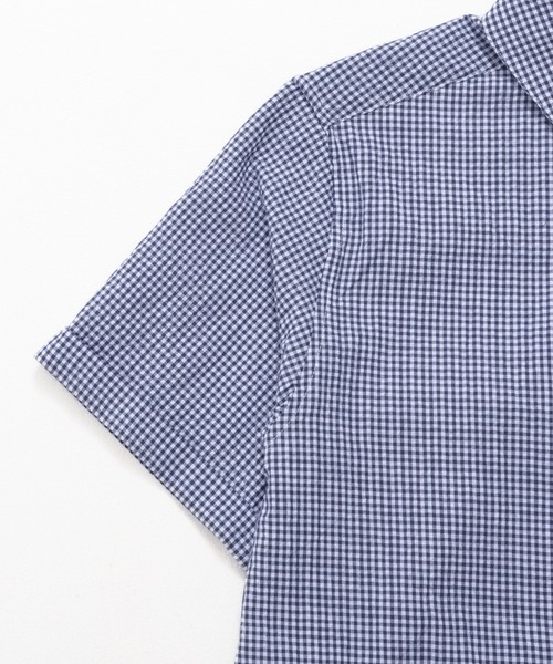 Arnold Palmer（アーノルドパーマー）の「ギンガムチェック シャツワンピース（シャツワンピース・レディース・グリーン/ブラック/ネイビー・S/M/L）」の14枚目の写真