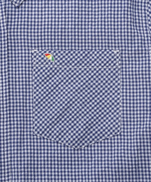 Arnold Palmer（アーノルドパーマー）の「ギンガムチェック シャツワンピース（シャツワンピース・レディース・グリーン/ブラック/ネイビー・S/M/L）」の15枚目の写真