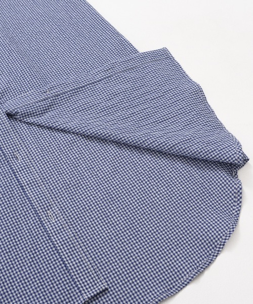 Arnold Palmer（アーノルドパーマー）の「ギンガムチェック シャツワンピース（シャツワンピース・レディース・グリーン/ブラック/ネイビー・S/M/L）」の17枚目の写真