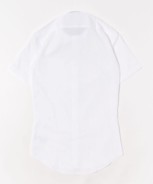TOKYO SHIRTS（トウキョウシャツ）の「【透け防止】 形態安定ノンアイロン ボタンダウン 半袖ビジネスワイシャツ（ビジネスシャツ・メンズ・ホワイト・首回り39cm/首回り41cm/首回り42cm/首回り43cm/首回り37cm）」の7枚目の写真