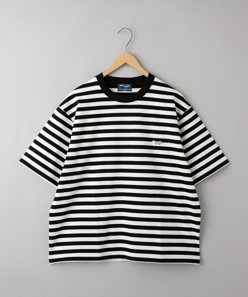 PENNEYS(ぺニーズ)の「Penneys(ぺニーズ)別注ワンポイントボーダーTシャツ(Tシャツ/カットソー・メンズ・ネイビー/ベージュ/ホワイト・L/XL/M/S)」の11枚目の写真