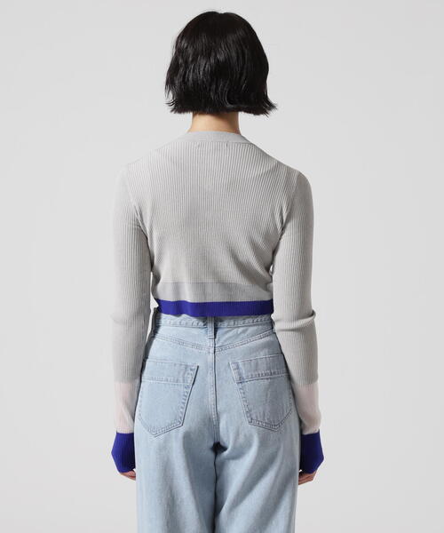 UN3D./アンスリード/COLOR BLOCK SHEER SHORT CD/カラーブロックシアー