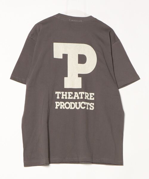 THEATRE PRODUCTS（シアタープロダクツ）の「TPロゴプリントTシャツ（Tシャツ/カットソー・レディース・ホワイト/ブラック・FREE）」の6枚目の写真