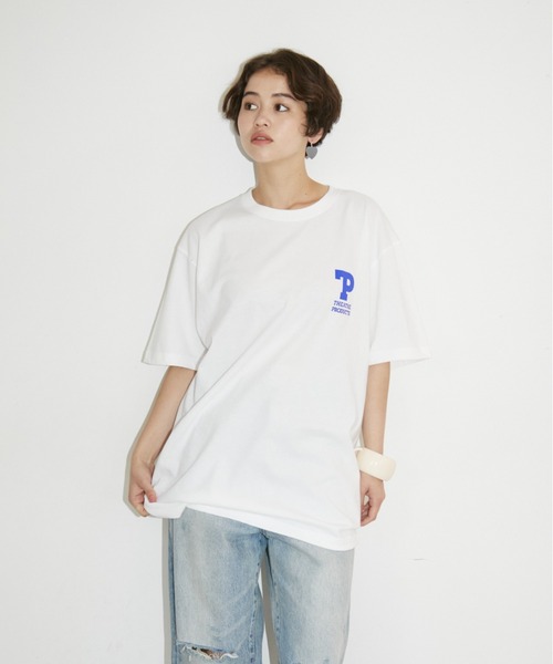 THEATRE PRODUCTS（シアタープロダクツ）の「TPロゴプリントTシャツ（Tシャツ/カットソー・レディース・ホワイト/ブラック・FREE）」の16枚目の写真