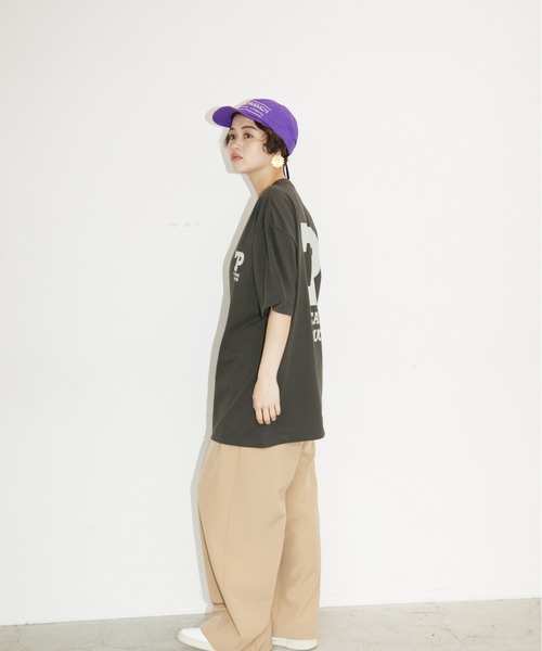 THEATRE PRODUCTS（シアタープロダクツ）の「TPロゴプリントTシャツ（Tシャツ/カットソー・レディース・ホワイト/ブラック・FREE）」の12枚目の写真