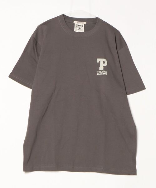 THEATRE PRODUCTS（シアタープロダクツ）の「TPロゴプリントTシャツ（Tシャツ/カットソー・レディース・ホワイト/ブラック・FREE）」の3枚目の写真