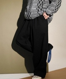 Z)【BLINGLEADS】ABM21301 DENIM WIDE PANT