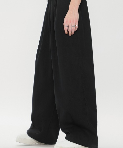 Bling Leads（ブリングリーズ）の「Z)【BLINGLEADS】ABM21301 DENIM WIDE PANT（デニムパンツ・メンズ・ブラック・FREE）」の8枚目の写真