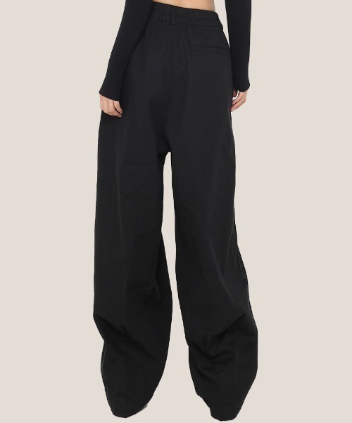 Bling Leads（ブリングリーズ）の「Z)【BLINGLEADS】ABM21301 DENIM WIDE PANT（デニムパンツ・メンズ・ブラック・FREE）」の2枚目の写真