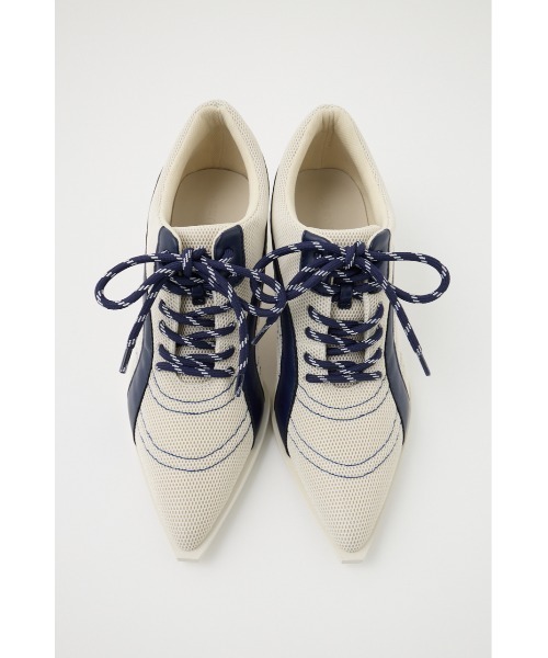 MOUSSY(マウジー)の「MESH KICKS パンプス(パンプス・レディース・オフホワイト/ブラック・SMALL/MEDIUM/LARGE)」の14枚目の写真