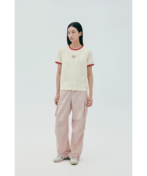 codegraphy（コードグラフィー）の「Cool nylon cargo parachute pants CBEUUWP003（デニムパンツ・メンズ・グレー/ライトピンク/カーキ/ブラック/チャコール/ブラウン・MEDIUM/SMALL/LARGE）」の6枚目の写真