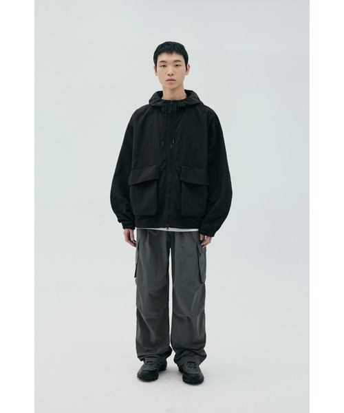 Cool nylon cargo parachute pants CBEUUWP003（デニムパンツ