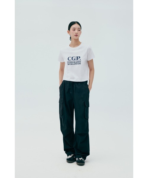 Cool nylon cargo parachute pants CBEUUWP003（デニムパンツ