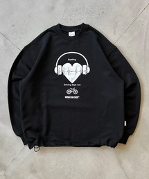 zozo完売品wish for ever リアルツリースウェット　ブラック ブランド古着】WISH FOR EVER（ウィッシュフォーエバー）の古着
