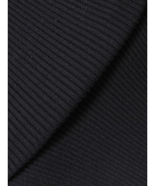 EMODA(エモダ)の「スキンラインショートスリーブニット(ニット/セーター・レディース・ピンク/アイボリー/ブラック/グレー・FREE)」の12枚目の写真