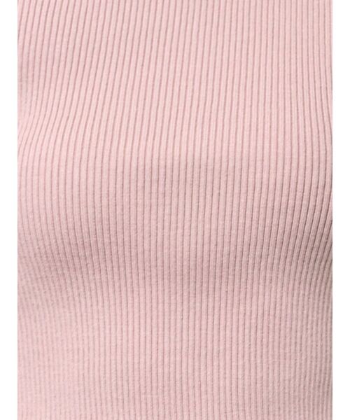 EMODA(エモダ)の「スキンラインショートスリーブニット(ニット/セーター・レディース・ピンク/アイボリー/ブラック/グレー・FREE)」の16枚目の写真