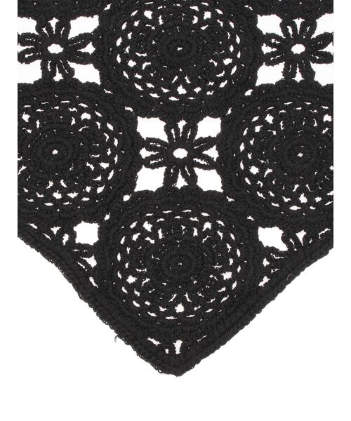 jouetie（ジュエティ）の「クロシェニットバブーシュカ（その他ヘアアクセサリー・レディース・アイボリー/ブラック・FREE）」の11枚目の写真