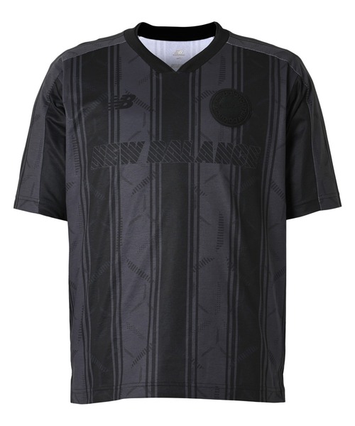 NEW BALANCE(ニューバランス)の「グラフィック ショートスリーブシャツ(Tシャツ/カットソー・メンズ・ブラック/ホワイト×ブラック・XX-LARGE/X-LARGE/LARGE/MEDIUM/SMALL)」の2枚目の写真