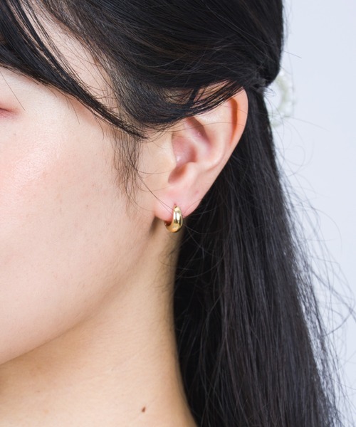TOM WOOD Ice Huggie ゴールド ピアス セール】【TOMWOOD/トムウッド】Ice Huggie Gold ゴールド